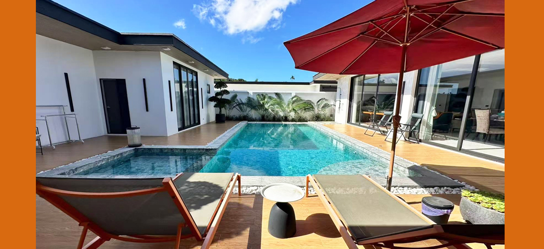 บ้าน ขาย Private-poolvilla-nearBritish-International-School-Phuket ใกล้โรงเรียนนานาชาติบริติช พูลวิลล่าต่างชาติซื้อได้กรรมสิทธิ์ Smart-home-poolvilla-with-sola-system-Thalang-Phuket บ้านหรู6นอน
